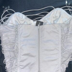 Brand New With Tag, Gray Tube Top